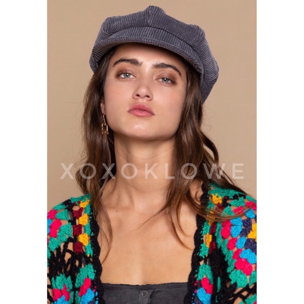 POL Charcoal Gray Corduroy Cap - Picture 6 of 13
